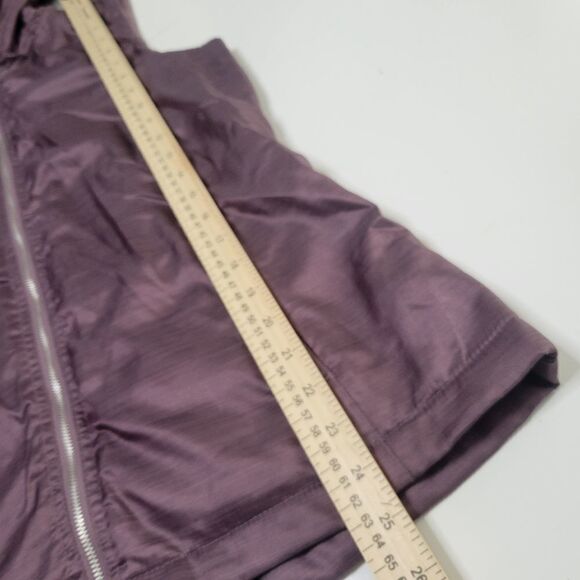 MAUVE PURPLE LIGHTWEIGHT GOLF BEACH HIKING ZIP VEST w/ pockets GEAR M MEDIUM - Picture 4 of 13